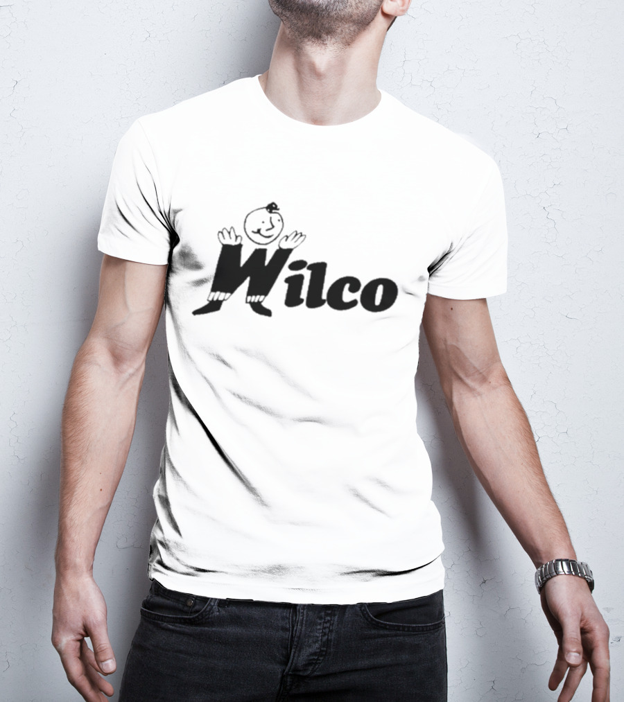 Wilco Iconic Cartoon Logo Wilco Madalyn Stefanak T-Shirt