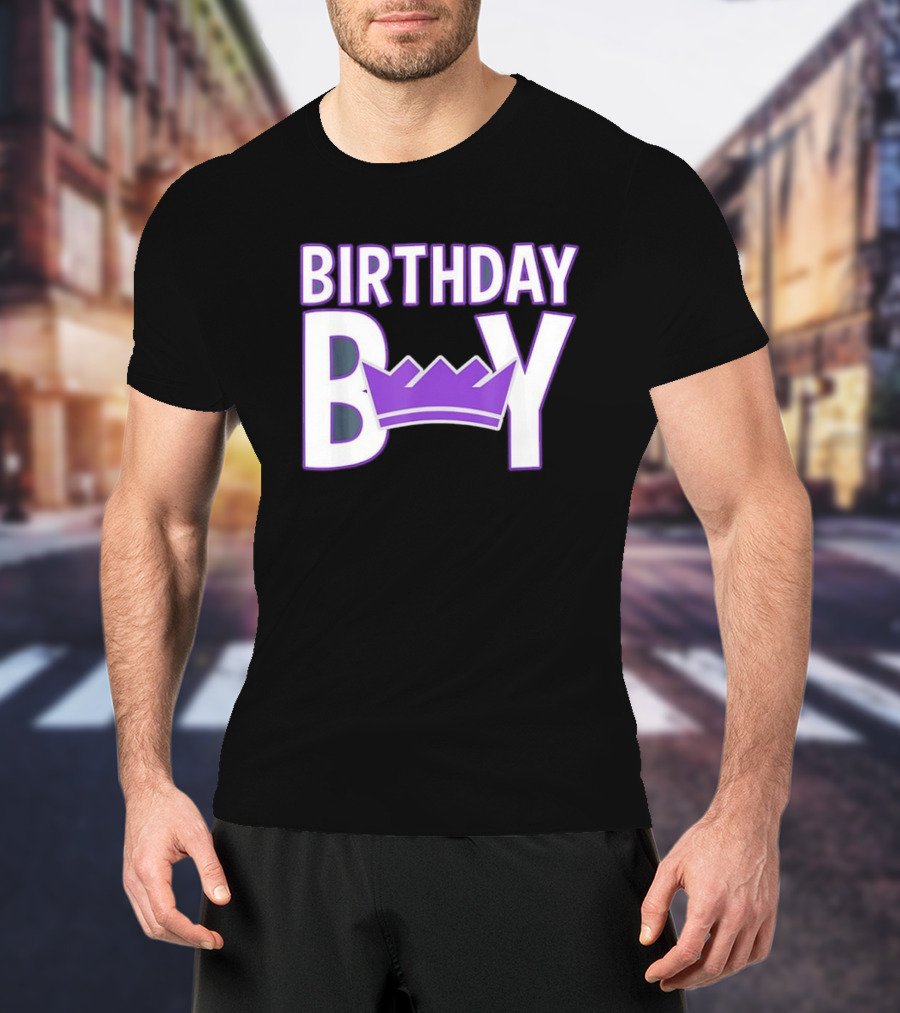 Birthday Boy Sacramento Kings NBA T-Shirt