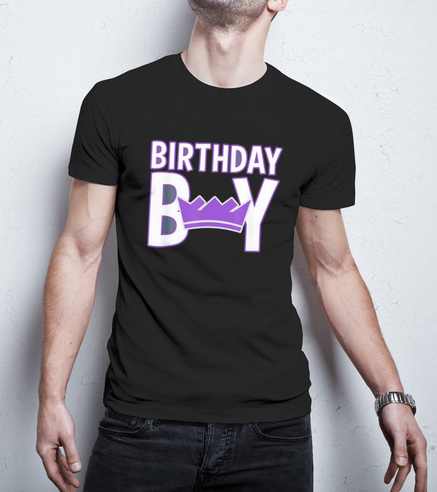 Birthday Boy Sacramento Kings NBA T-Shirt