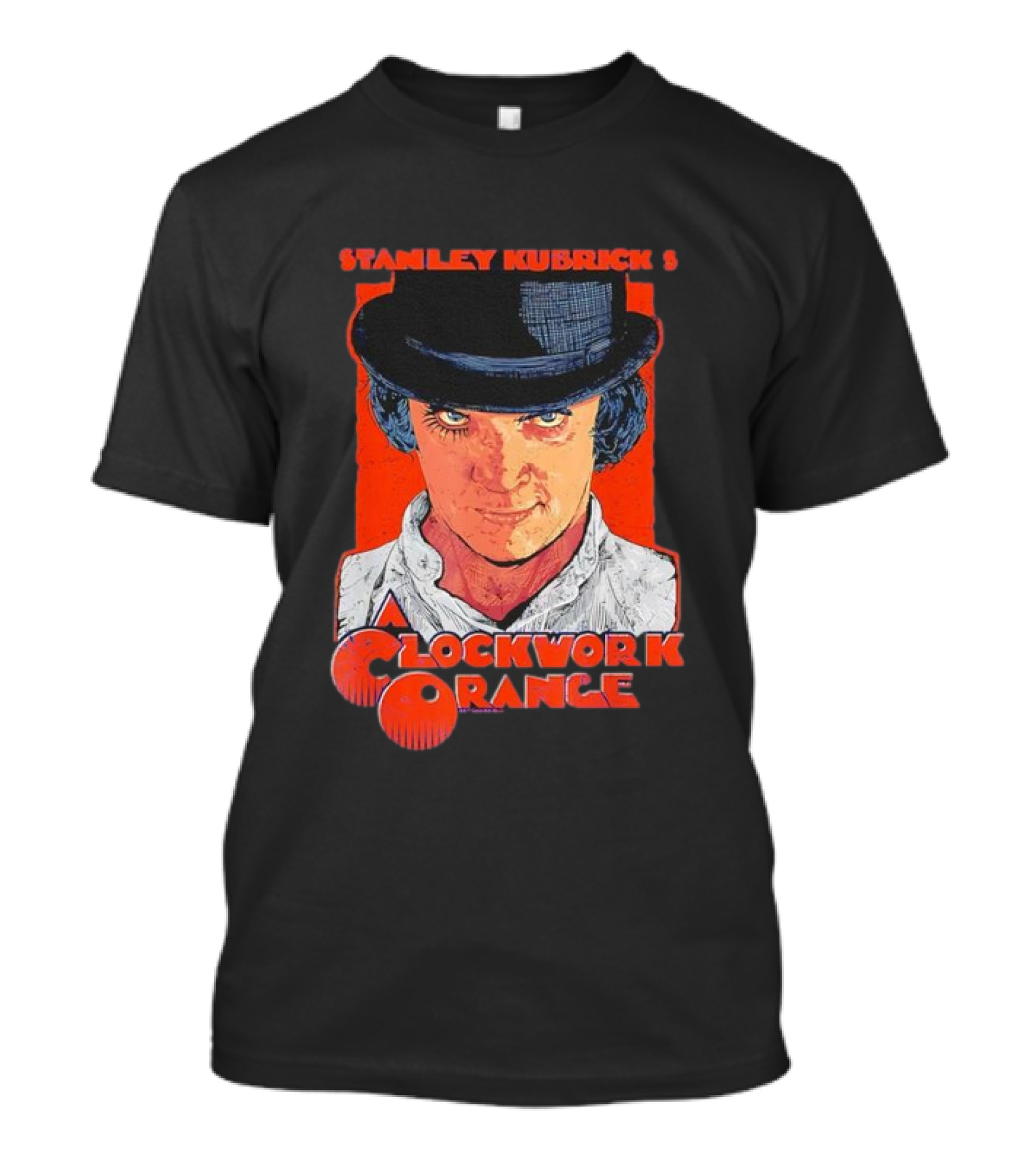 Stanley Kubrick’s Work Orange Vintage Style T-Shirt