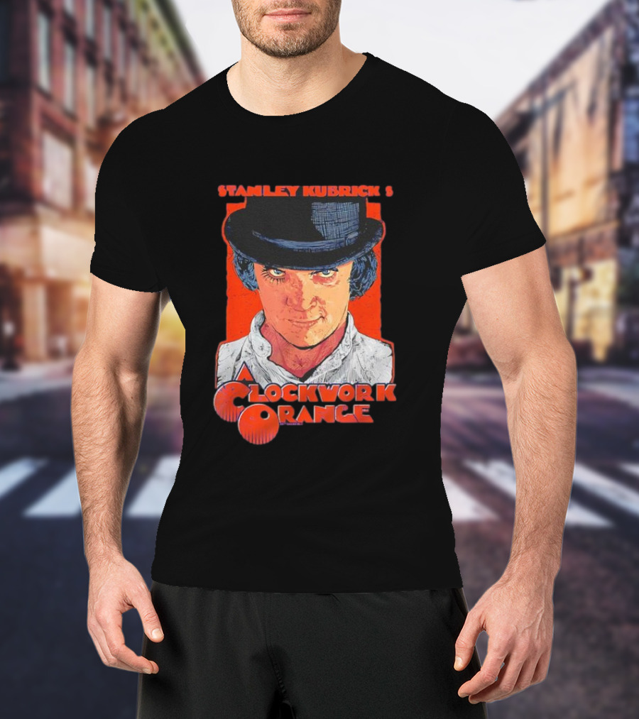 Stanley Kubrick’s Work Orange Vintage Style T-Shirt