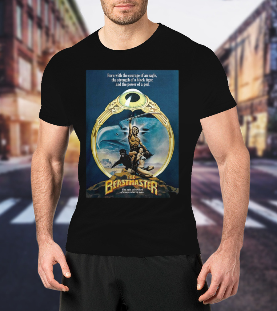 Born With The Courage Of An Eagle The Beastmaster Epic Adventure T-Shirt