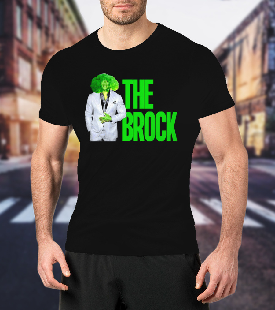 The Brock Broccoli Green Suit Parody T-Shirt