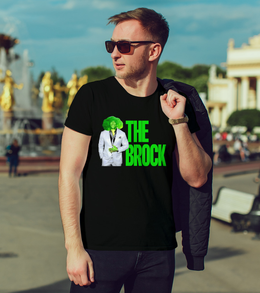 The Brock Broccoli Green Suit Parody T-Shirt