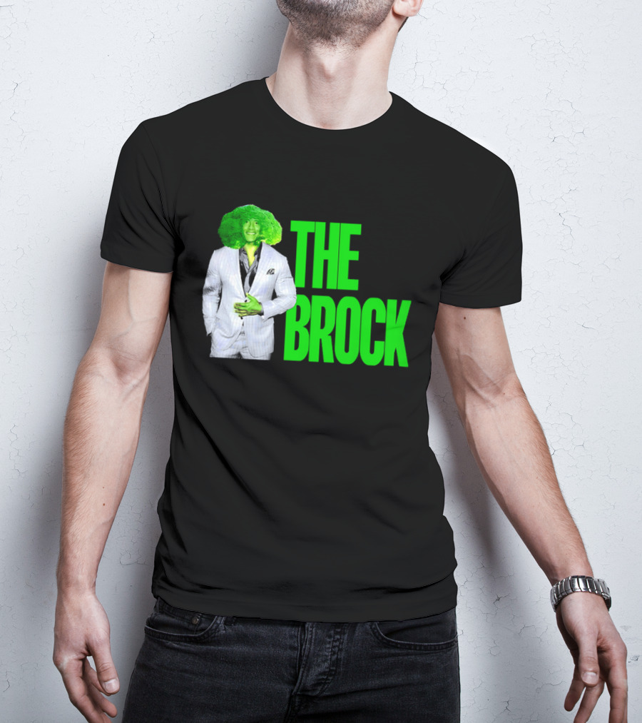 The Brock Broccoli Green Suit Parody T-Shirt