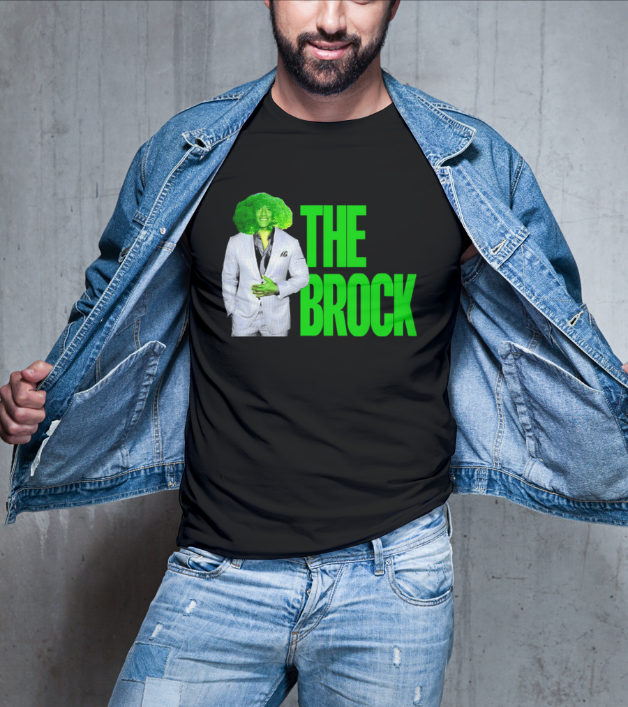 The Brock Broccoli Green Suit Parody T-Shirt