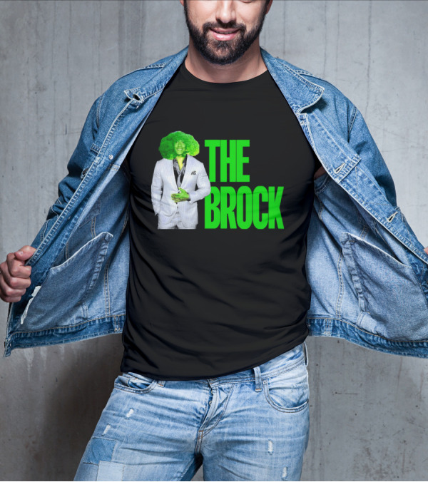 The Brock Broccoli Green Suit Parody T-Shirt