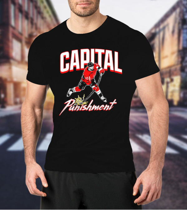 Tom Wilson Capital Punishment Washington Capitals Hockey T-Shirt