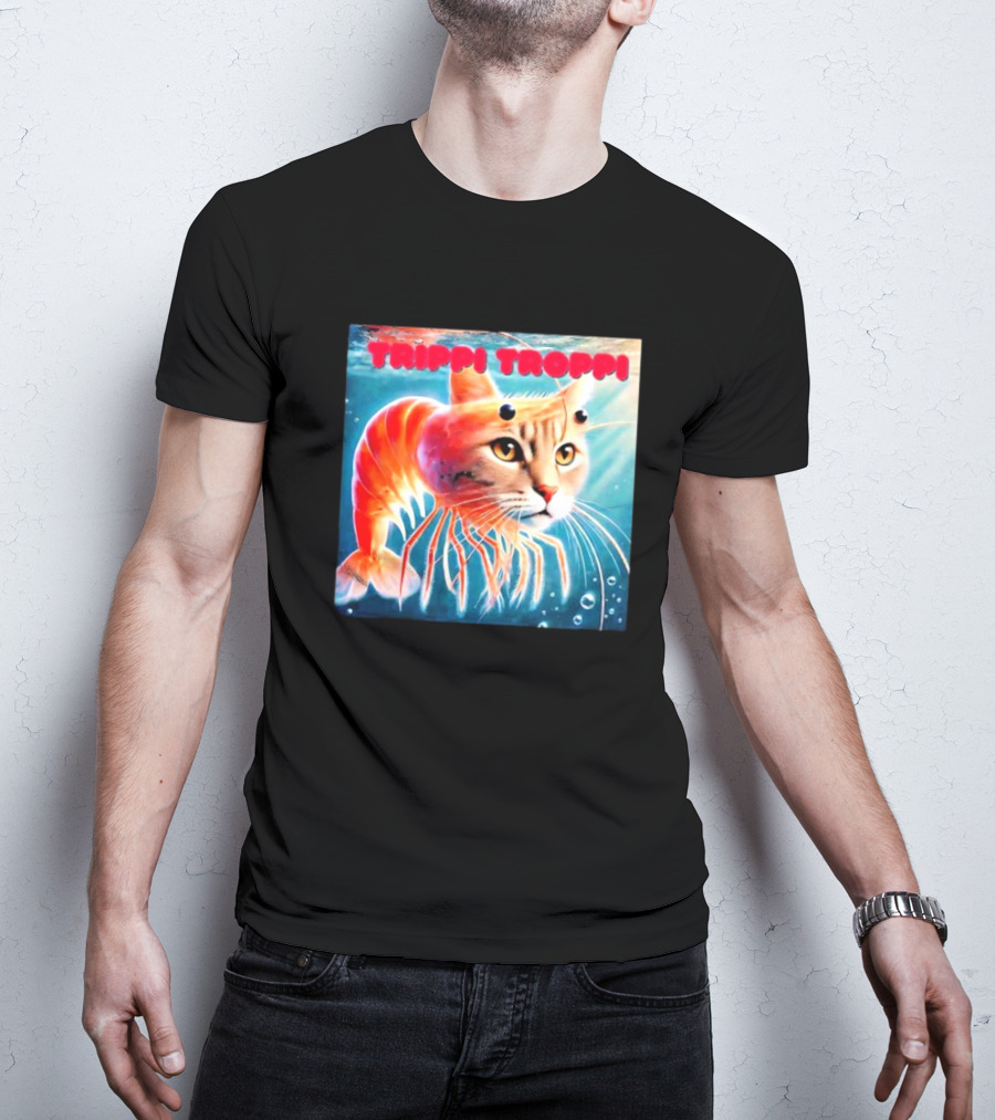 Trippi Troppi Cat Shrimp Hybrid T-Shirt
