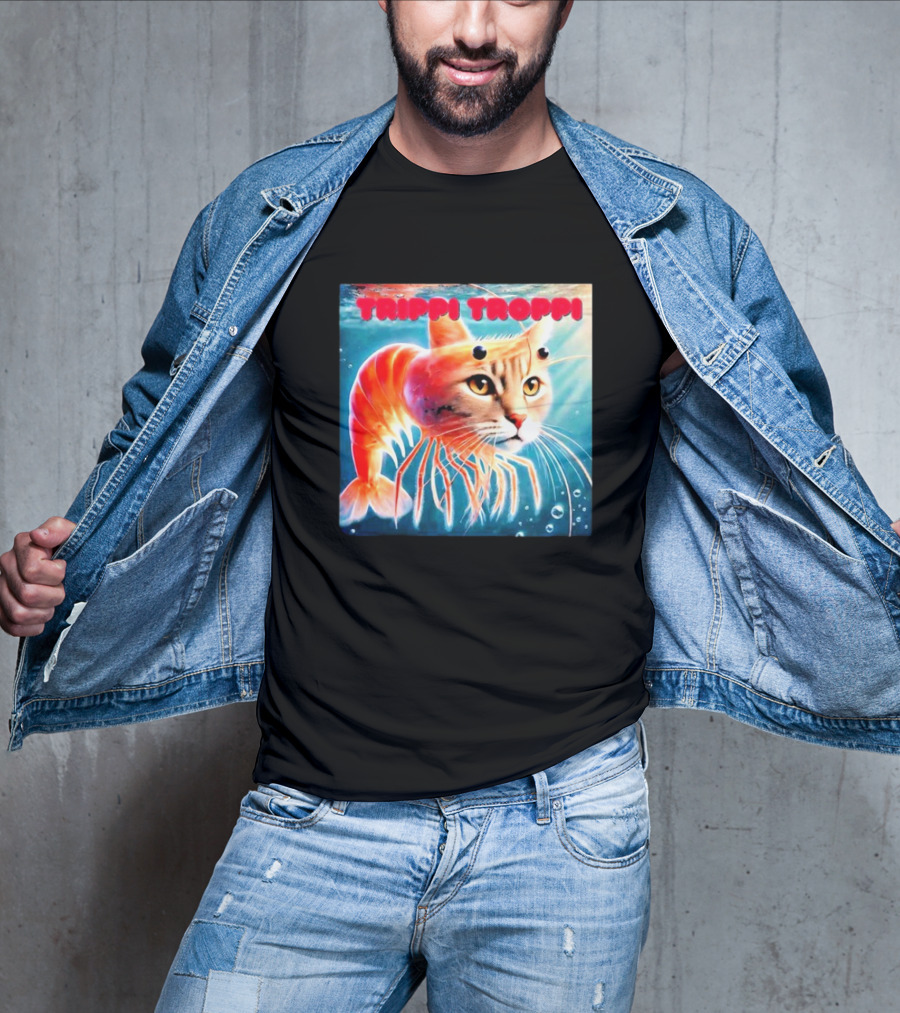 Trippi Troppi Cat Shrimp Hybrid T-Shirt