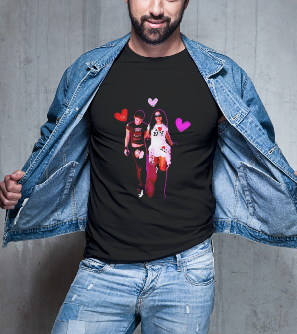 Troye Sivan Charli XCX Heart Motif NY Fashion Style T-Shirt