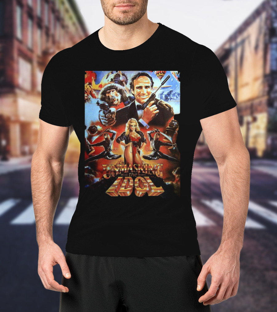 Unmasking The Idol Movie With Spy And Ninja Imagery T-Shirt