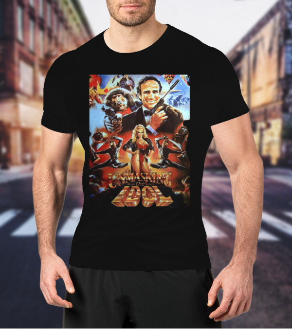 Unmasking The Idol Movie With Spy And Ninja Imagery T-Shirt