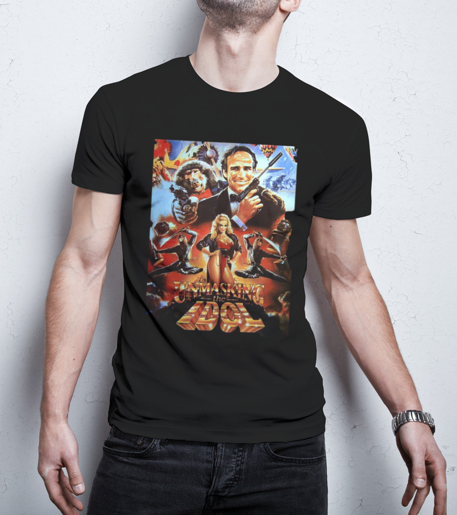 Unmasking The Idol Movie With Spy And Ninja Imagery T-Shirt