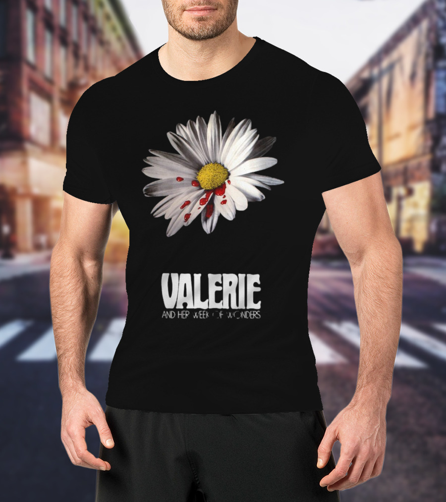Valerie And Her Week Of Wonders Daisy With Blood Drops T-Shirt