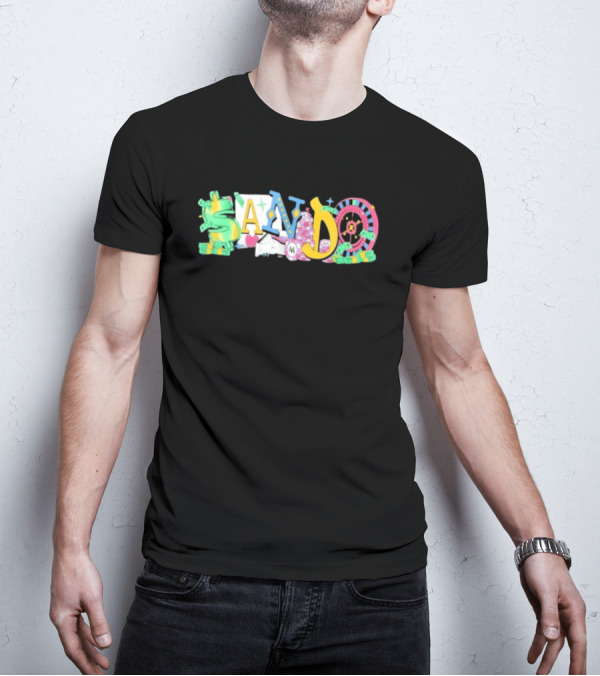 Vegas Matt Sando Casino Theme Money Roulette And Dice T-Shirt