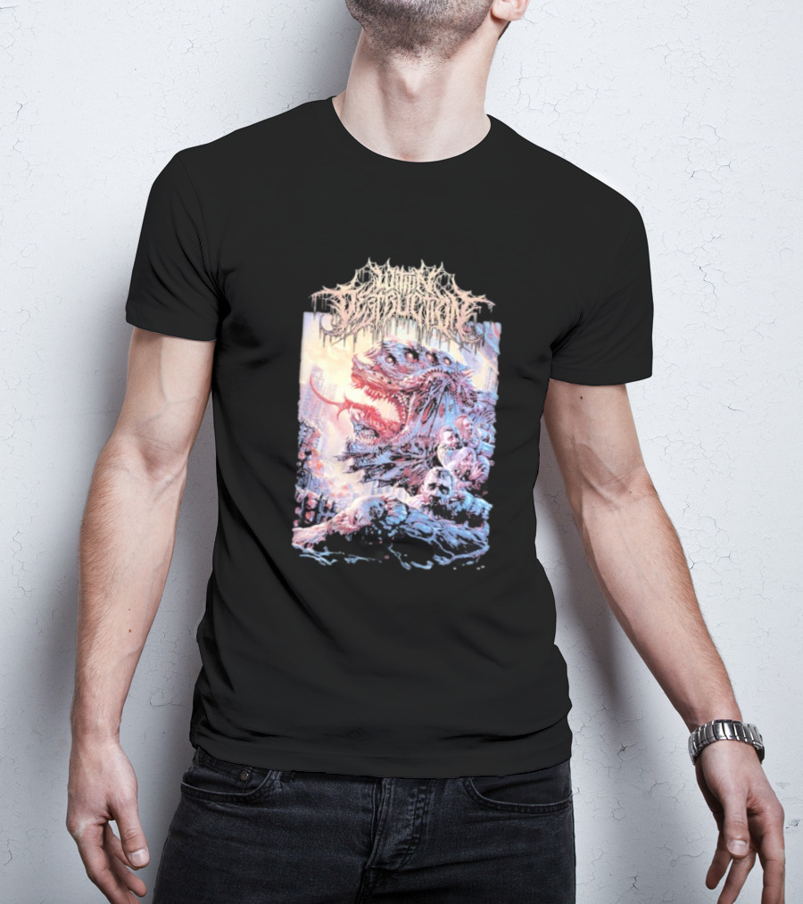 Within Destruction Deathwish Monster Art With Gory Details T-Shirt