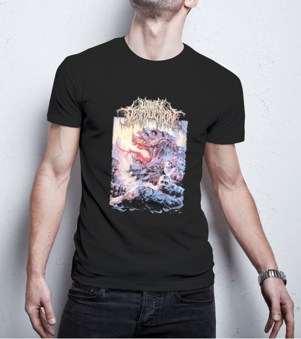 Within Destruction Deathwish Monster Art With Gory Details T-Shirt