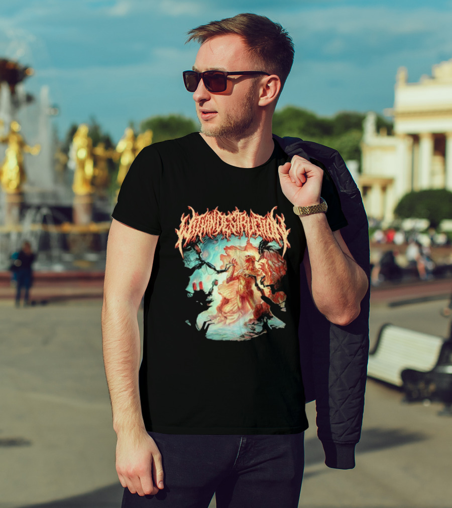 Within Destruction Rebirth Cybernetic Creature Transformation T-Shirt
