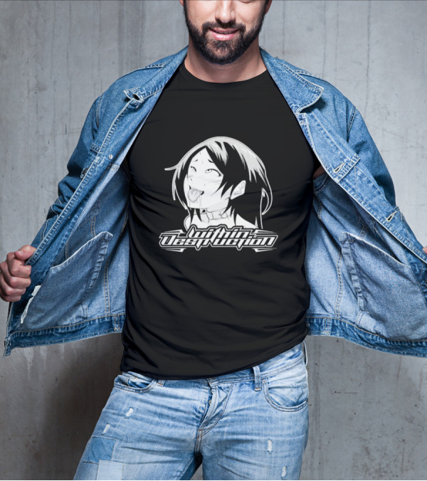 Within Destruction Dabihotion Slampai Anime Girl Graphic T-Shirt