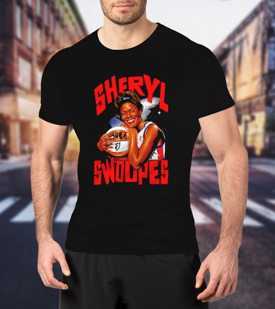 Sheryl Swoopes WNBA Women's Basketball Player T-Shirt