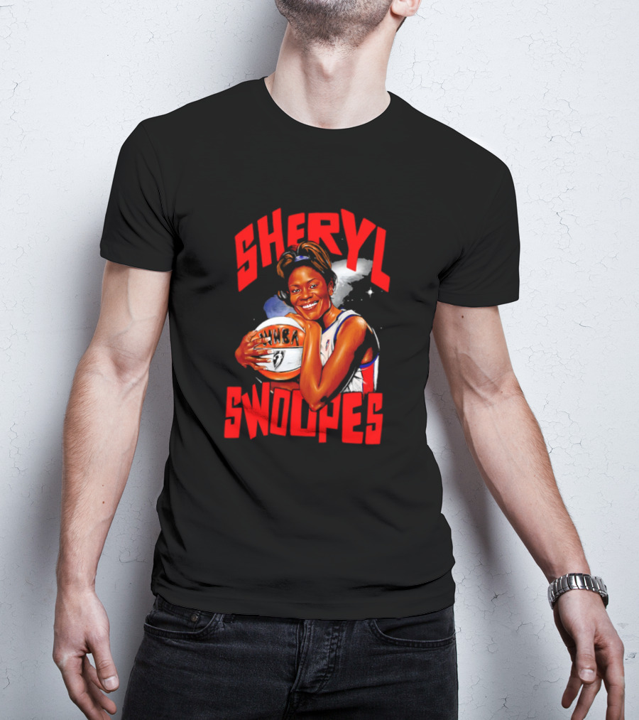 Sheryl Swoopes WNBA Women's Basketball Player T-Shirt