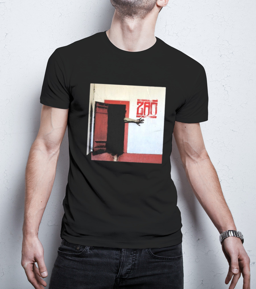 Zao The Crimson Corridor Arm Reaching Through Doorway T-Shirt