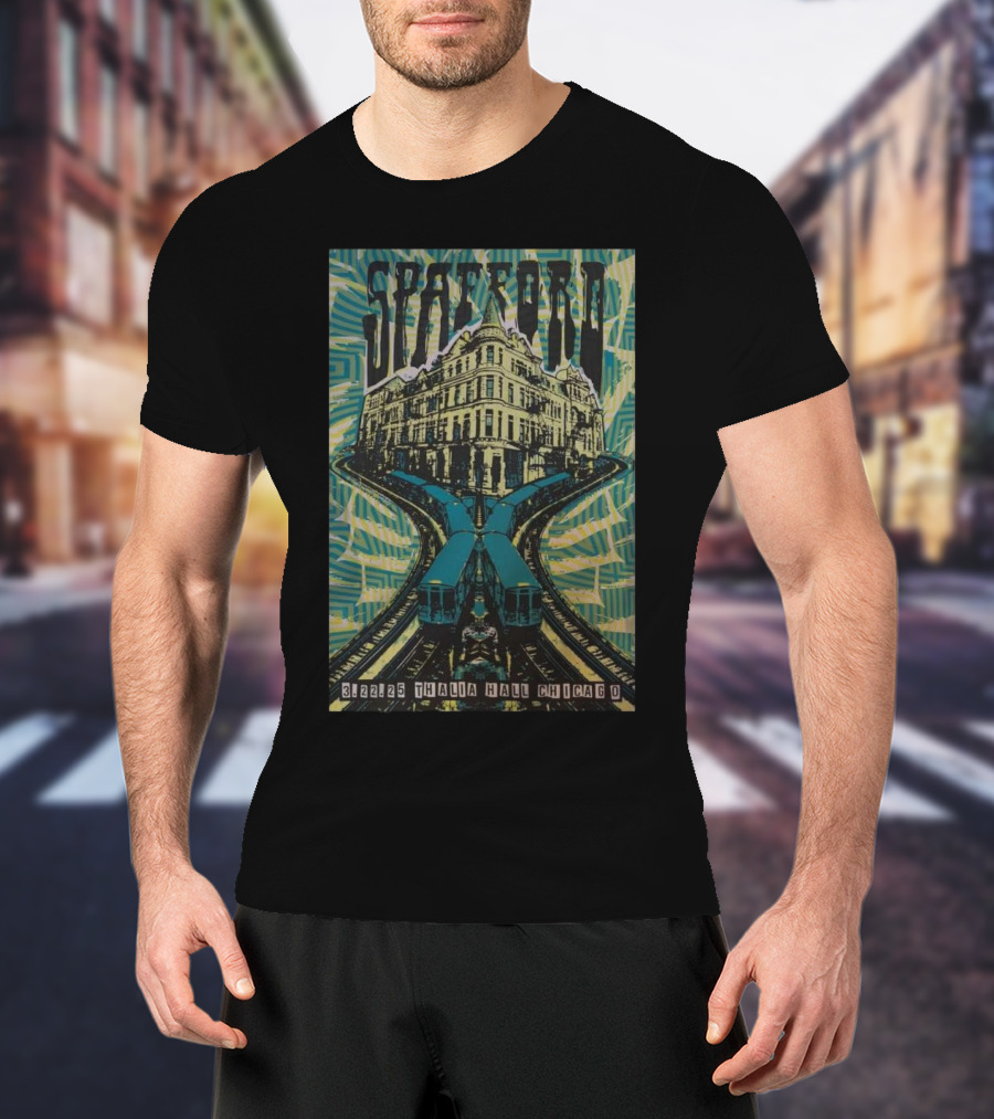 Spafford Thalia Hall Chicago March 22 2025 Concert Event T-Shirt