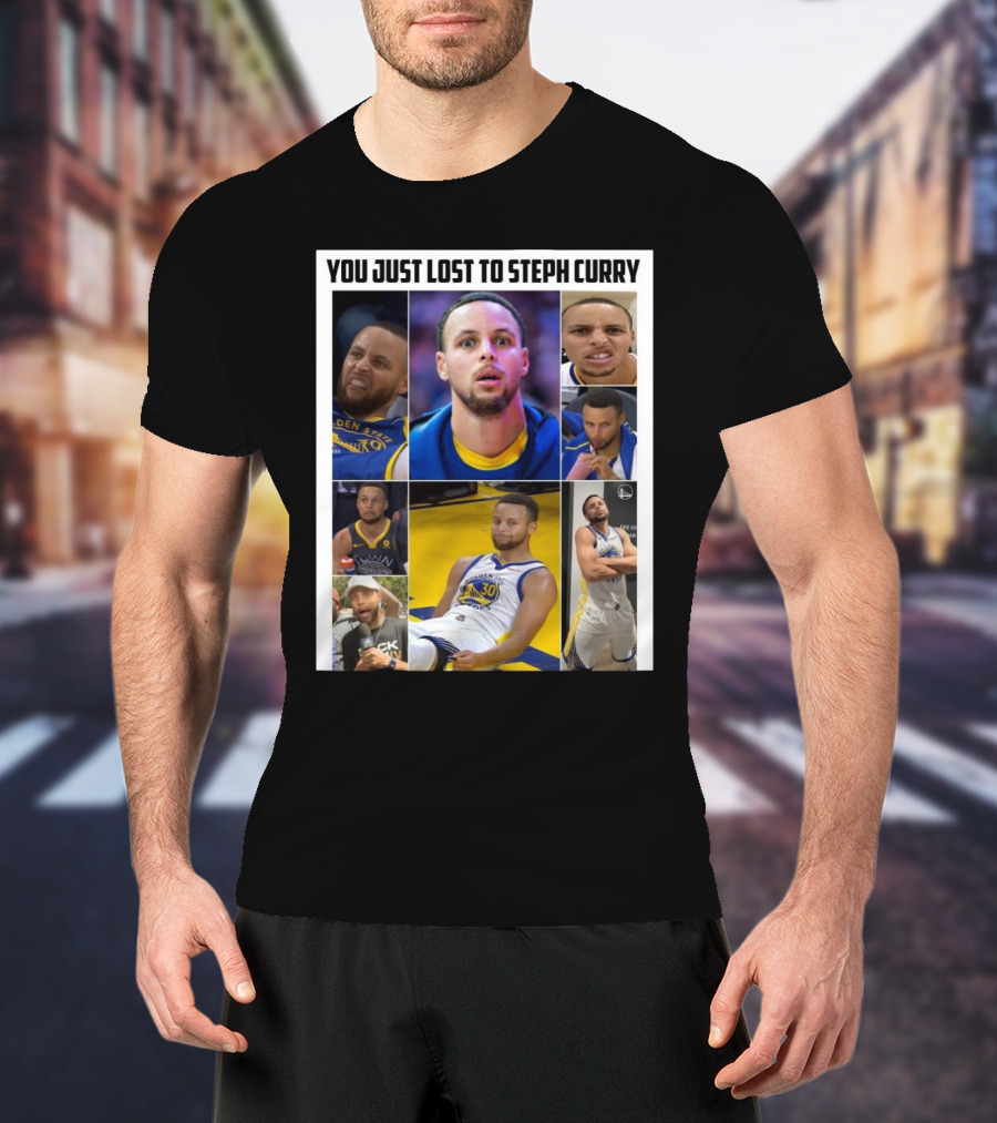You Just Lost To Steph Curry Meme Golden State Warriors T-Shirt