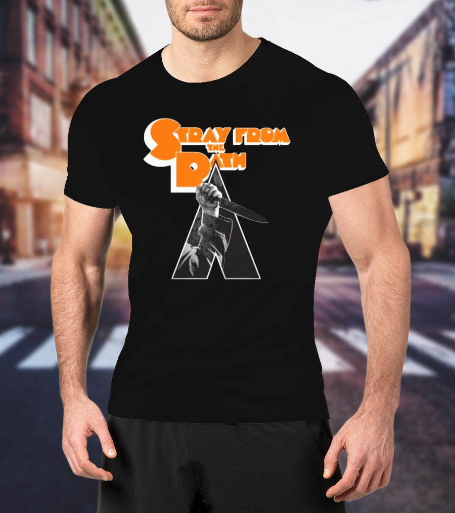Stray From The Path Work Knife Hand Graphic T-Shirt