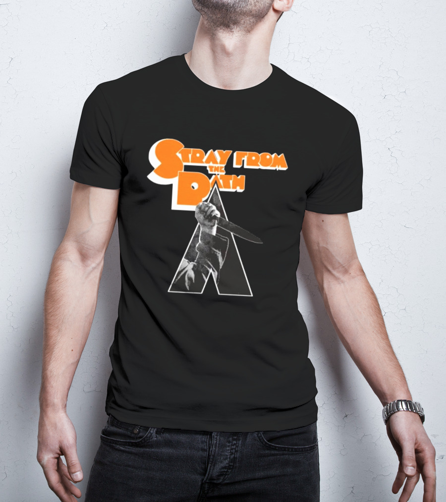 Stray From The Path Work Knife Hand Graphic T-Shirt