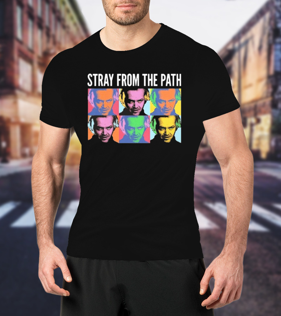 Stray From The Path Kubrick Stare Pop Art Style T-Shirt