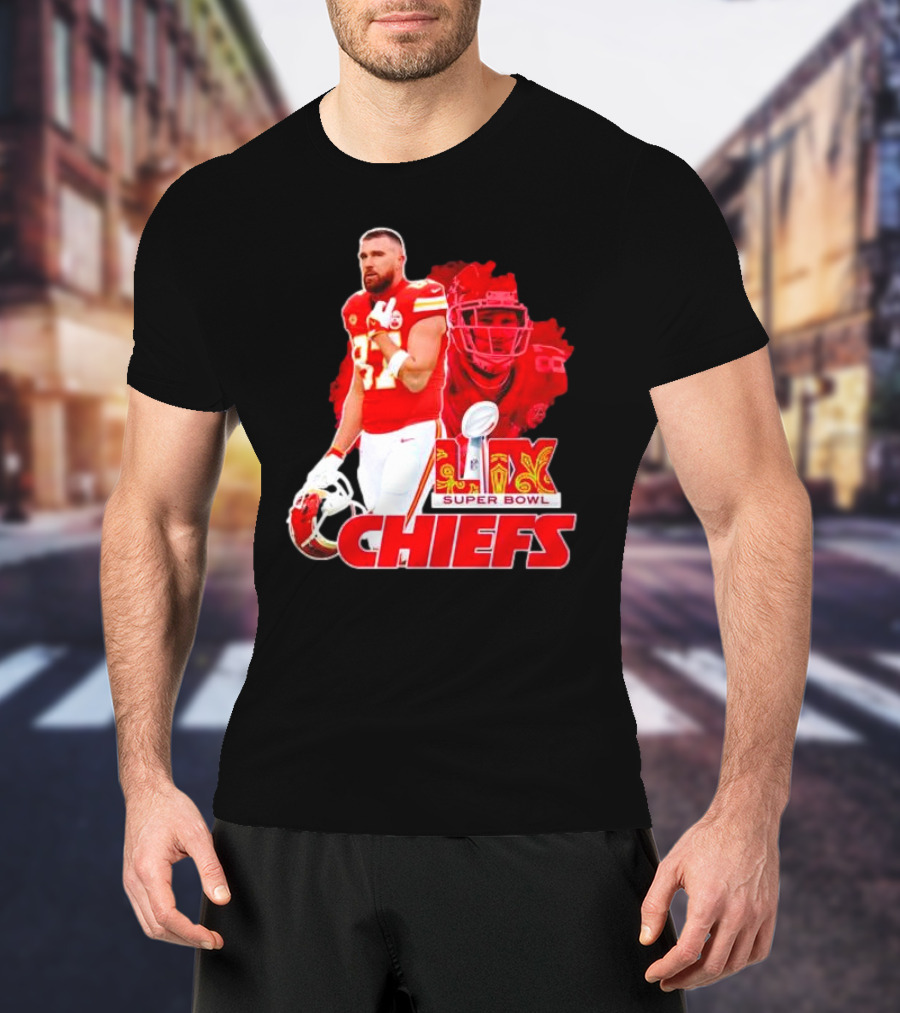 Super Bowl LIX Kansas City Chiefs Travis Kelce Chiefs T-Shirt