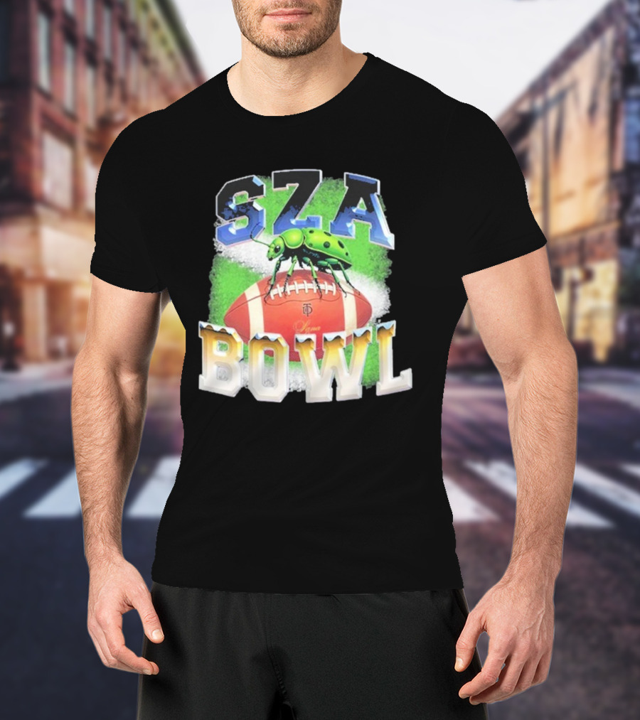 SZA Bug Bowl Grasshopper Football Event 2025 T-Shirt