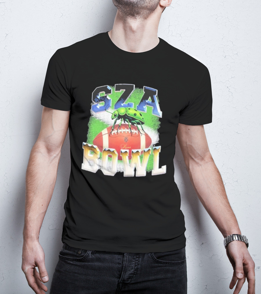 SZA Bug Bowl Grasshopper Football Event 2025 T-Shirt