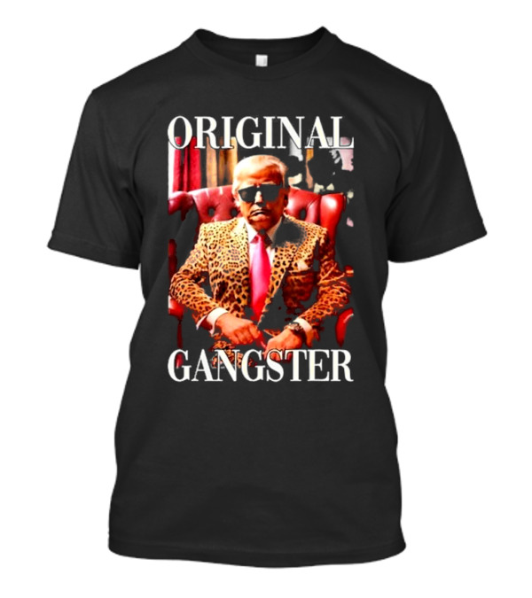Tammie McDonald Original Gangster Leopard Suit And Sunglasses T-Shirt