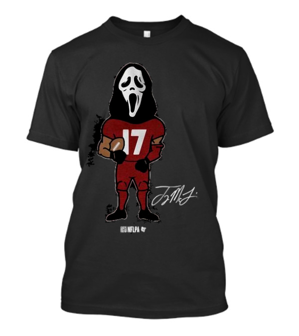 Terry McLaurin Scary Terry 17 Football Player Mask T-Shirt