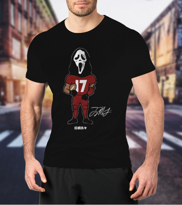 Terry McLaurin Scary Terry 17 Football Player Mask T-Shirt