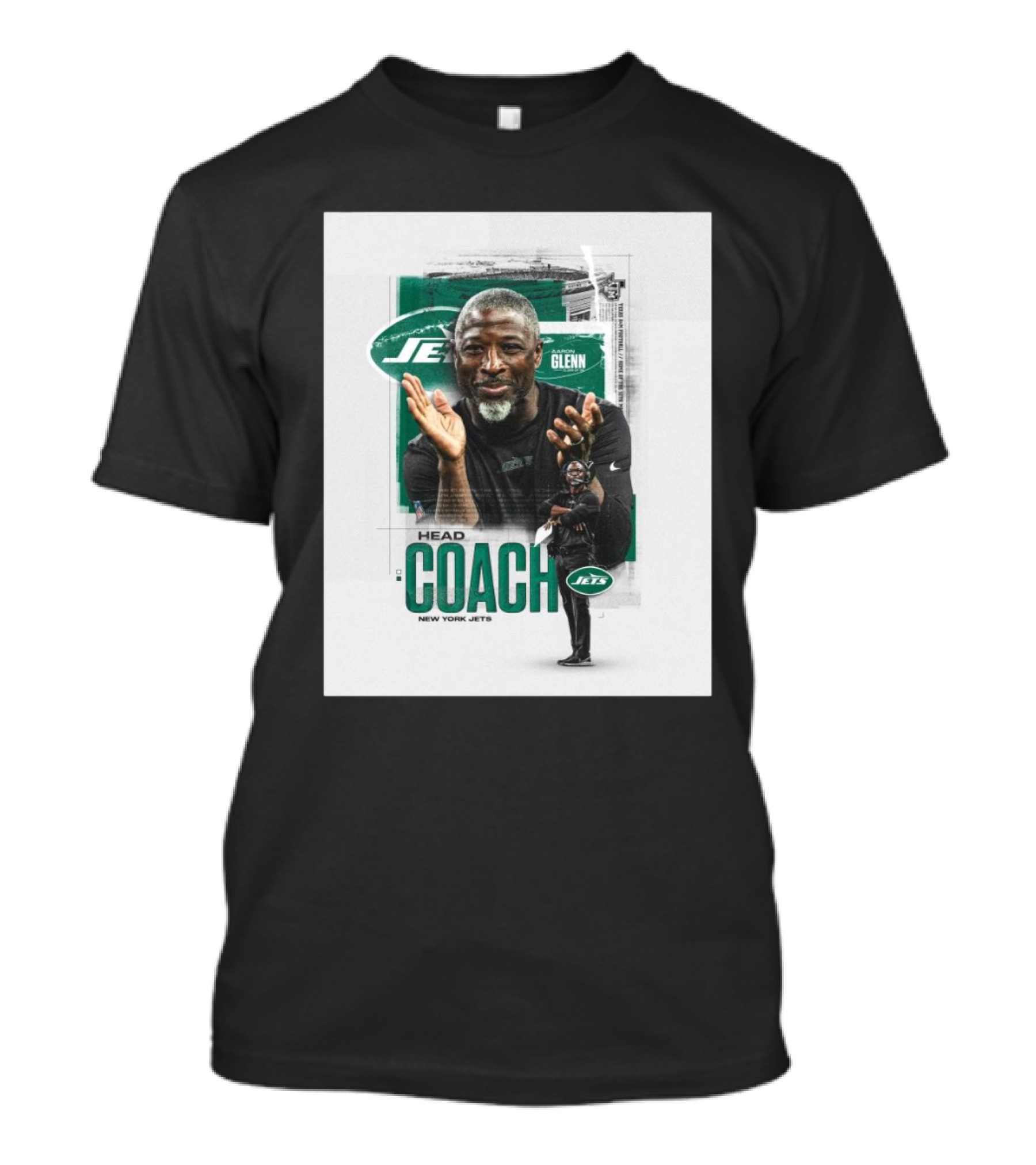 New York Jets Head Coach Aaron Glenn Texas A&M Football Congratulations T-Shirt