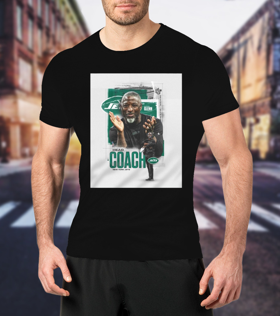 New York Jets Head Coach Aaron Glenn Texas A&M Football Congratulations T-Shirt