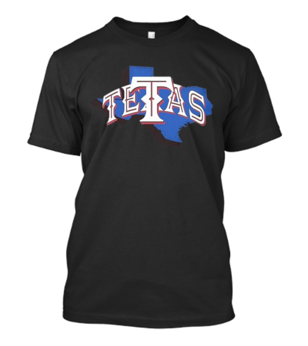 Texas Not Tetas Humor Texas Pride Map Design T-Shirt