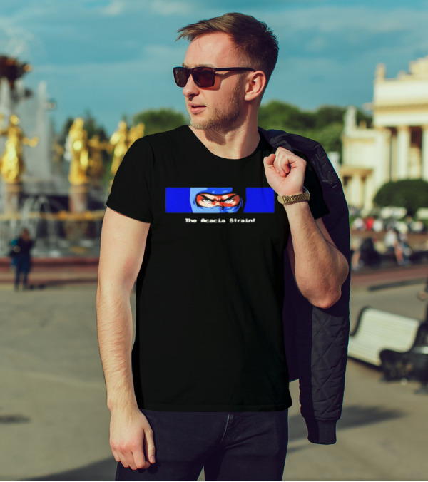 The Acacia Strain Ninja Eyes Blue Artwork T-Shirt