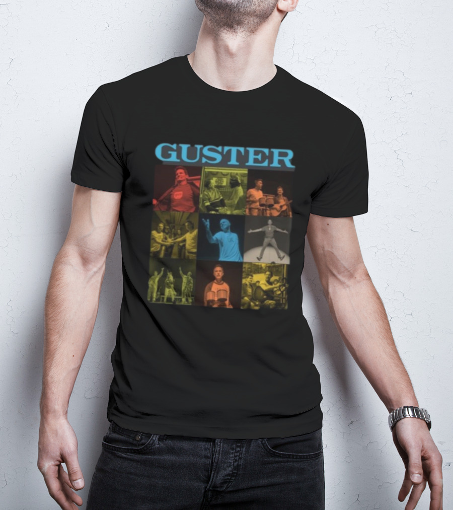 The Ban Guster Eras Tour 2025 Multicolor Band Photo Collage T-Shirt