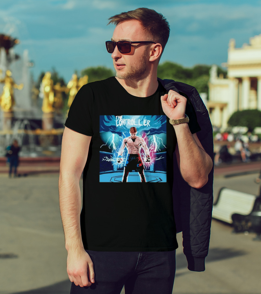 The Controller Lightning Power CM Fighter Comic Style T-Shirt