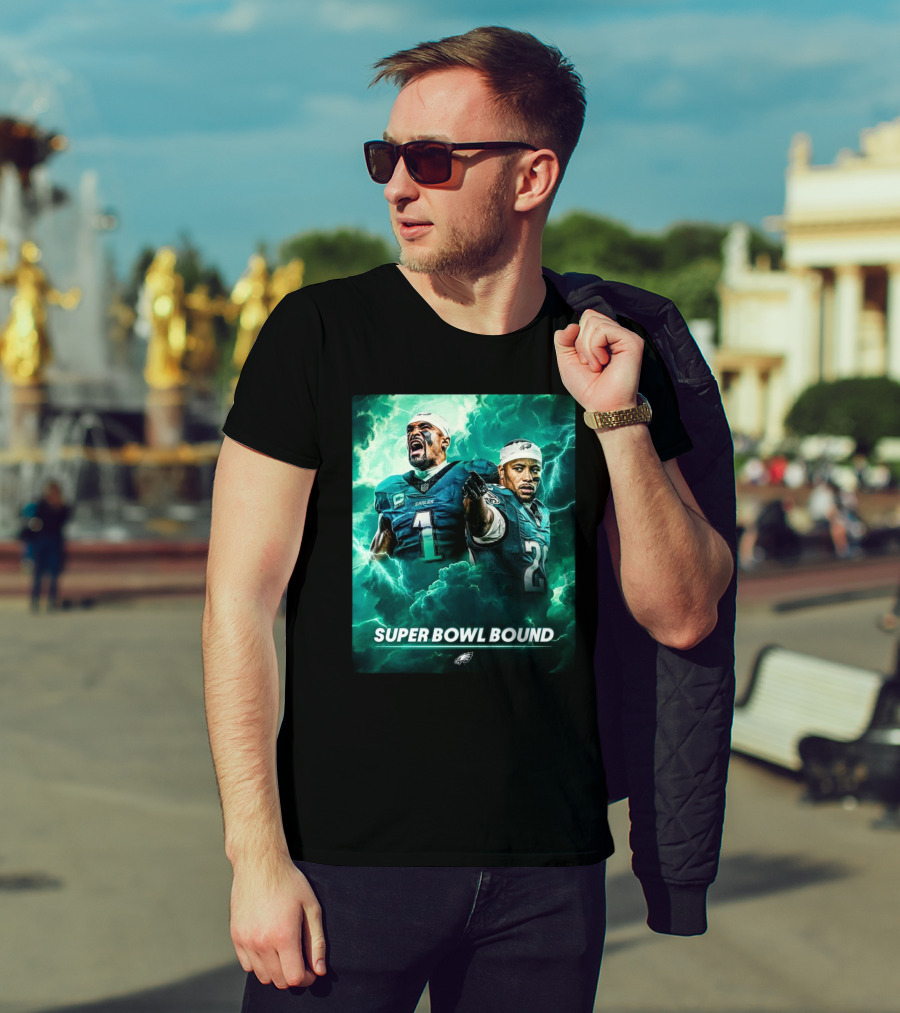 Eagles Super Bowl Bound NFC Champs NFL Prime Video T-Shirt