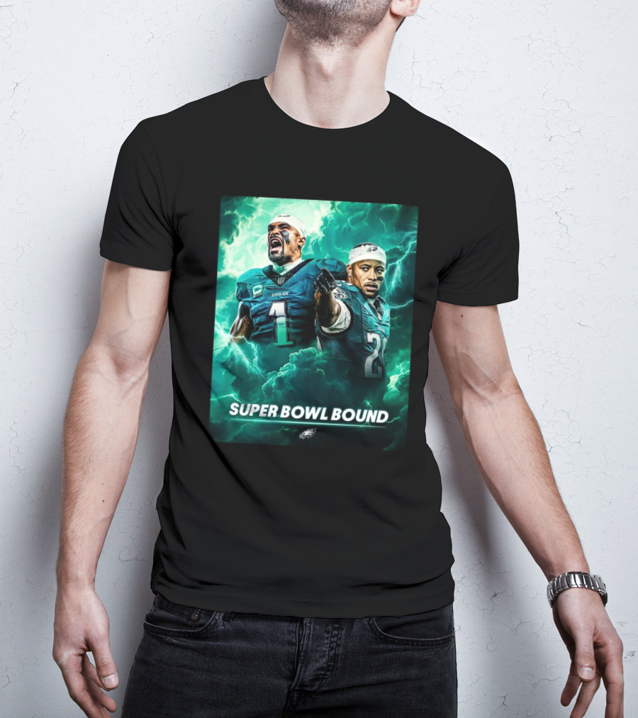 Eagles Super Bowl Bound NFC Champs NFL Prime Video T-Shirt