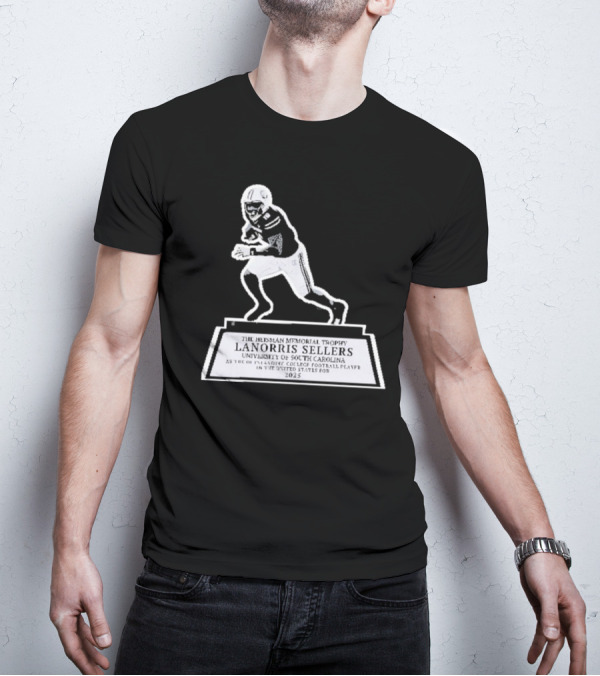 The Heisman Memorial Trophy Lanorris Sellers Football Statue T-Shirt