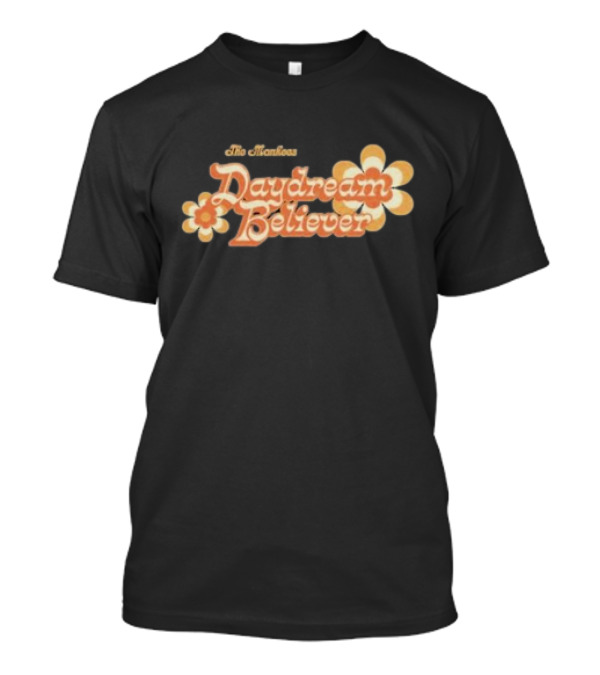 The Monkees Daydream Believer Retro Flower Theme T-Shirt