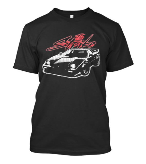 The Strike Sports Car Retro Style Sketch T-Shirt