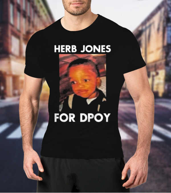 Herb Jones For DPOY Retro Style Photo T-Shirt
